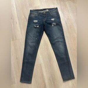 Maje denim straight leg